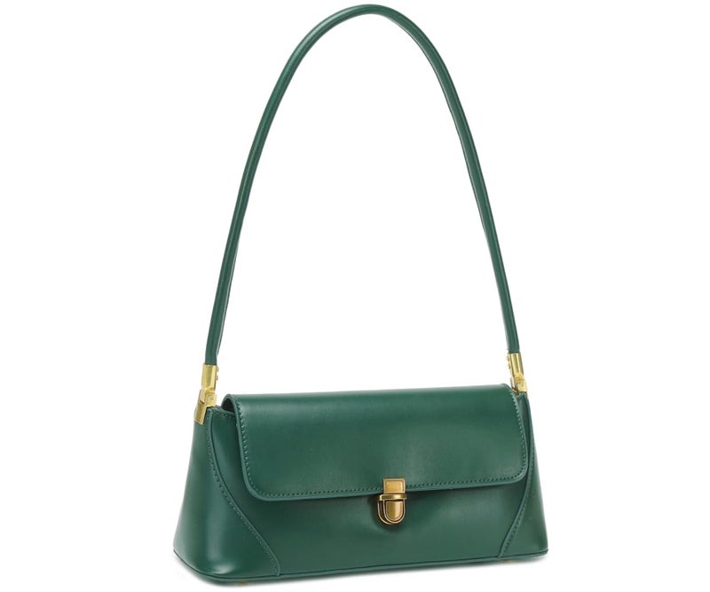 WSRYDJDL Shoulder Bags for Women Vintage Handbag Retro Classic Small Purse Cute Hobo Tote Handbag Mini Clutch Purse (Green) - Image 2